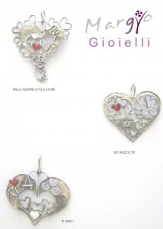 cuori in argento 925 con frasi d'amore napoletane cuori in argento 925 con frasi d'amore napoletane
