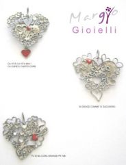 cuori in argento 925 con frasi d'amore napoletane cuori in argento 925 con frasi d'amore napoletane