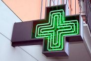 INSEGNA AL NEON per farmacia